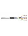 DIGITUS CAT 6 SF-UTP patch cable raw length 100 m paper box AWG 26/7 LSZH simplex color grey - nr 2