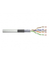 DIGITUS CAT 6 SF-UTP patch cable raw length 100 m paper box AWG 26/7 LSZH simplex color grey - nr 4