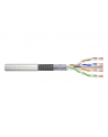 DIGITUS CAT 6 SF-UTP patch cable raw length 100 m paper box AWG 26/7 LSZH simplex color grey - nr 5