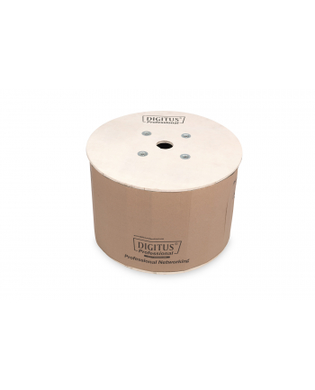 DIGITUS S-FTP PIMF network earth installation cable CAT7 4x2xAWG23/1 1200MHz Kolor: CZARNY 1000m roll