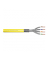 DIGITUS Installation cable cat.7A S/FTP B2ca solid wire AWG 22/1 LSOH 500m yellow reel - nr 6