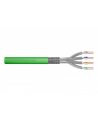 DIGITUS Installation cable cat.8.2 S/FTP Dca solid wire AWG 22/1 LSOH 50m green foiled - nr 1