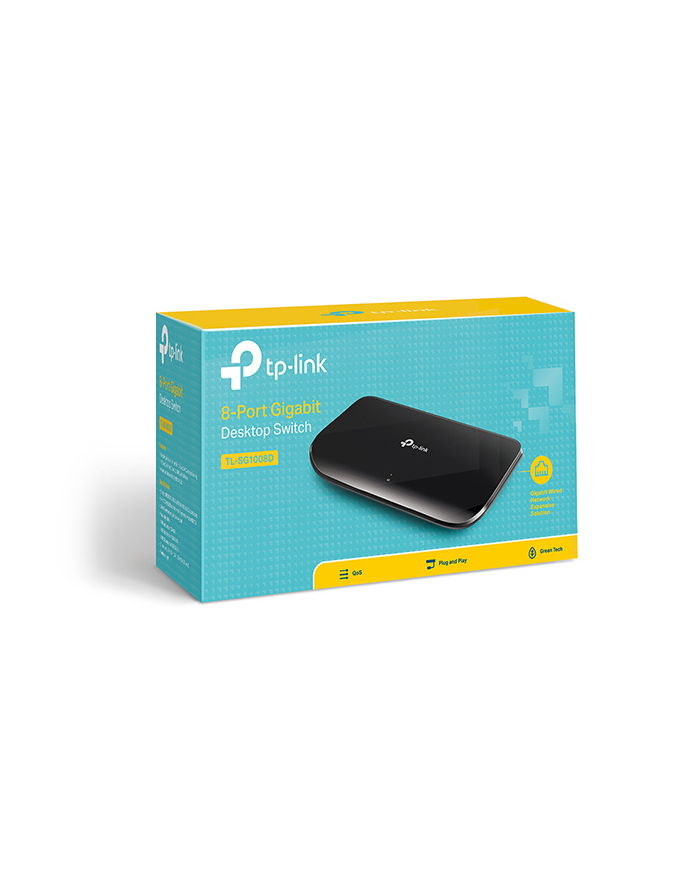 TP-LINK TL-SG1008D Switch 8x10/100/1000Mbps - Towar z uszkodzonym opakowaniem (P) główny