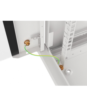 LANBERG WF01-6404-10S wall-mounted rack 19 demounted flat pack 4U/600x450mm gray - Towar z uszkodzonym opakowaniem (P)