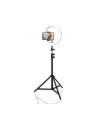MEDIA-TECH TOWER RINGLIGHT - Lampa pierścieniowa do selfie ze statywem 1 6m – wybór streamerów - nr 1