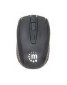 MANHATTAN Wireless Keyboard and Optical Mouse Set One 2.4GHz USB-Dongle Connection for Both Black (EN) - nr 12
