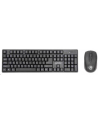 MANHATTAN Wireless Keyboard and Optical Mouse Set One 2.4GHz USB-Dongle Connection for Both Black (EN) - nr 3