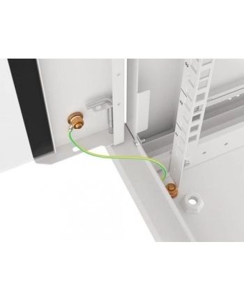 LANBERG WF01-6615-10S wall-mounted rack 19 demounted flat pack 15U/600x600mm gray - Towar z uszkodzonym opakowaniem (P)