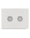 LANBERG Wall mount cabinet 19inch 12U 600x450 steel doors grey flat pack - nr 51