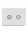LANBERG Wall mount cabinet 19inch 12U 600x450 steel doors grey flat pack - nr 5
