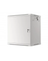 LANBERG Wall mount cabinet 19inch 12U 600x450 steel doors grey flat pack - nr 8