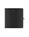 LANBERG Wall mount cabinet 19inch 12U 600x600 steel doors Kolor: CZARNY flat pack - nr 23