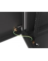 LANBERG Wall mount cabinet 19inch 12U 600x600 steel doors Kolor: CZARNY flat pack - nr 33