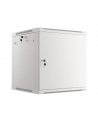 LANBERG Wall mount cabinet 19inch 12U 600x600 steel doors grey flat pack - nr 1