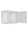LANBERG Wall mount cabinet 19inch 12U 600x600 steel doors grey flat pack - nr 29