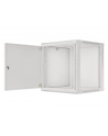 LANBERG Wall mount cabinet 19inch 12U 600x600 steel doors grey flat pack - nr 2