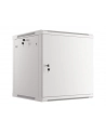 LANBERG Wall mount cabinet 19inch 12U 600x600 steel doors grey flat pack - nr 38