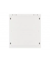 LANBERG Wall mount cabinet 19inch 12U 600x600 steel doors grey flat pack - nr 40