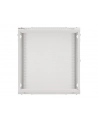 LANBERG Wall mount cabinet 19inch 12U 600x600 steel doors grey flat pack - nr 43