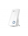 TP-LINK 300Mbps Universal Wireless N Range Extender Wall Mount 2.4GHz 300Mbps 802.11b/g/n - Towar z uszkodzonym opakowaniem (P) - nr 43