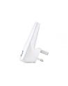 TP-LINK 300Mbps Universal Wireless N Range Extender Wall Mount 2.4GHz 300Mbps 802.11b/g/n - Towar z uszkodzonym opakowaniem (P) - nr 55
