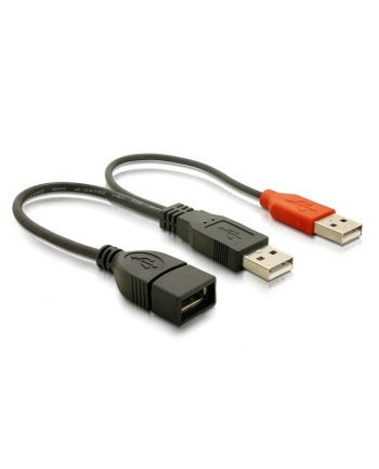 ''PRZEDŁUŻACZ USB 2.0 2xAM-AF (65306)'' nr 1
