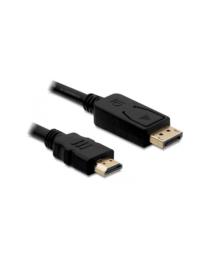 ''KABEL DISPLAYPORT M->HDMI M 3M GOLD DELOCK'' główny