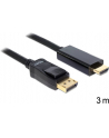 ''KABEL DISPLAYPORT M->HDMI M 3M GOLD DELOCK'' - nr 24