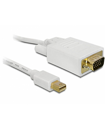 ''KABEL DISPLAYPORT MINI(M)->VGA (M) 1M DELOCK''