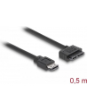 ''KABEL POWER OVER ESATA->SATA 13PIN SLIM 0,5M DELOCK'' - nr 10