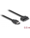 ''KABEL POWER OVER ESATA->SATA 13PIN SLIM 0,5M DELOCK'' - nr 14