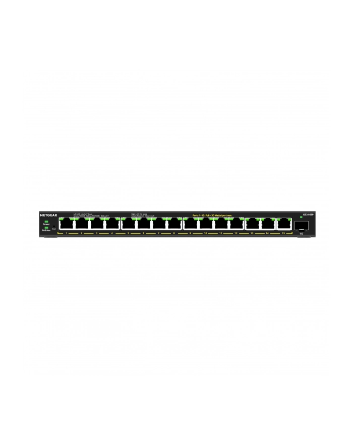 netgear Przełącznik niezarządzalny GS316EP 16xGE PoE+ główny
