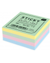Blok karteczek samoprzylepnych 250 50x50 pastel INTERDRUK - nr 1