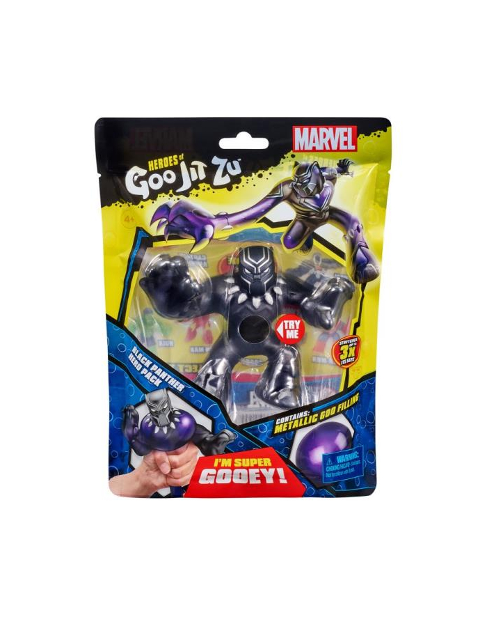 tm toys Goo Jit Zu Figurka Marvel Hero pack Black Panther 41099 główny