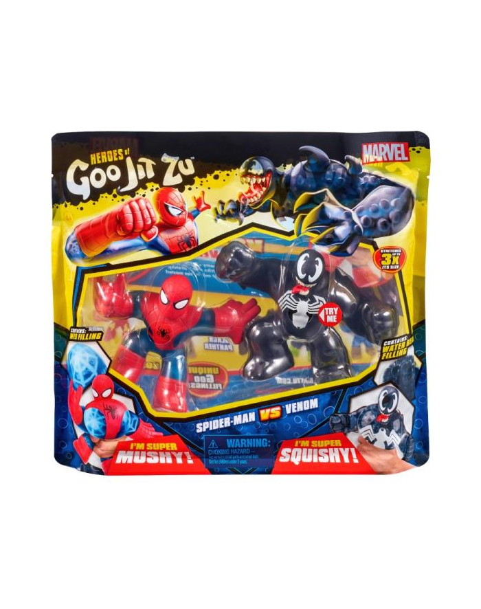 tm toys Goo Jit Zu Figurki Marvel Hero Spiderman vs Venom 41146 główny