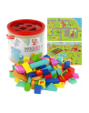 inni Drewniane klocki edukacyjne Alfabet 100el 480569 - nr 1