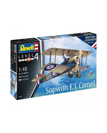 PROMO Revell 03906 Samolot do sklejania Sopwith F.1 Camel 1:48