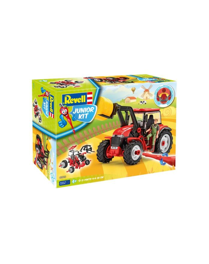 PROMO Revell 00815 Traktor do skręcania 1:20 Junior Kit główny