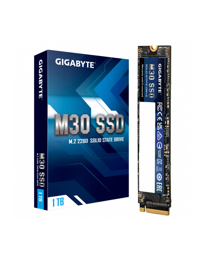 gigabyte Dysk SSD NVMe M30 1TB M.2 2280 3500/3500MB/s główny