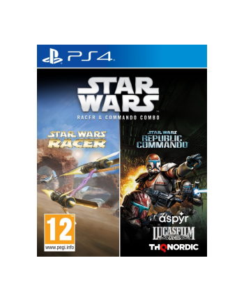 koch Gra PlayStation 4 Star Wars Racer and Commando Combo