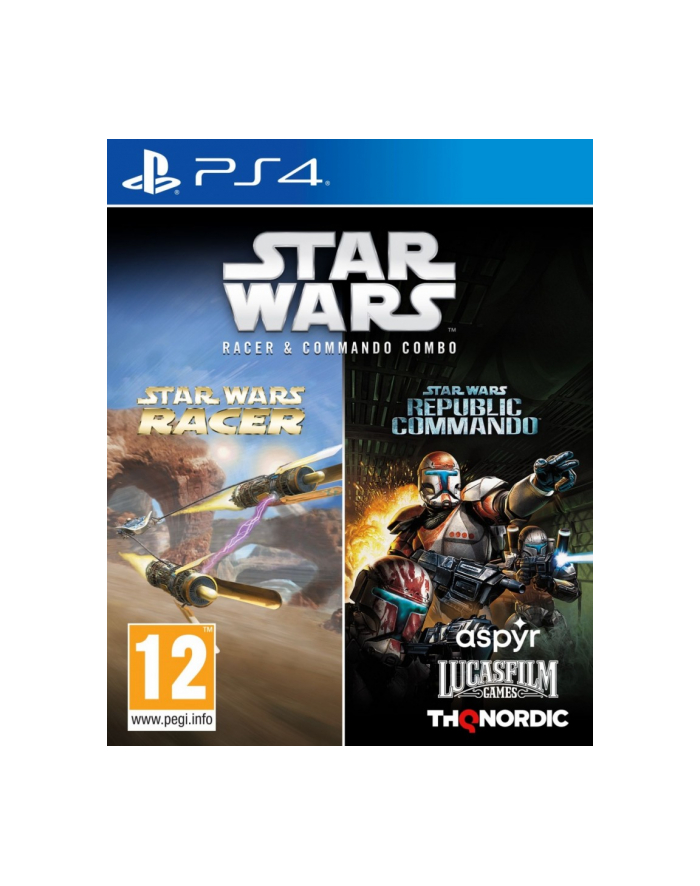 koch Gra PlayStation 4 Star Wars Racer and Commando Combo główny