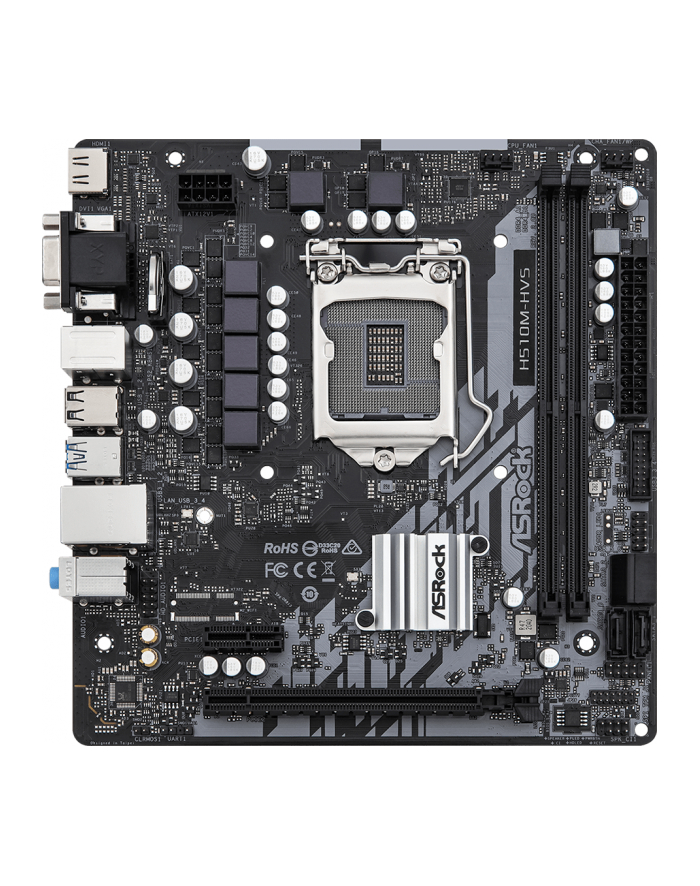 asrock Płyta główna H510M-HVS R2.0 s1200 2DDR4 HDMI/D-SUB mATX główny