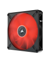CORSAIR ML140 LED ELITE 140mm Magnetic Levitation Red LED Fan with AirGuide Single Pack - nr 2