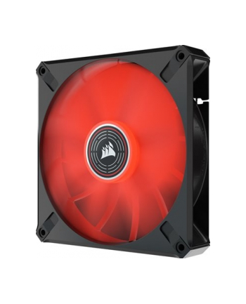 CORSAIR ML140 LED ELITE 140mm Magnetic Levitation Red LED Fan with AirGuide Single Pack