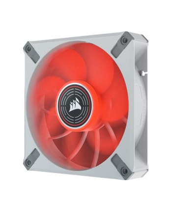 CORSAIR ML120 LED ELITE WHITE 120mm Magnetic Levitation Red LED Fan with AirGuide Single Pack