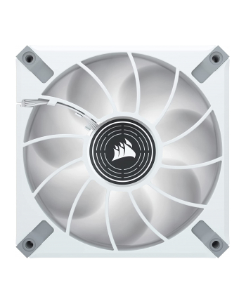 CORSAIR ML120 LED ELITE WHITE 120mm Magnetic Levitation White LED Fan with AirGuide Single Pack