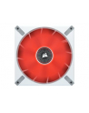 CORSAIR ML140 LED ELITE WHITE 140mm Magnetic Levitation Red LED Fan with AirGuide Single Pack - nr 14