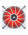 CORSAIR ML140 LED ELITE WHITE 140mm Magnetic Levitation Red LED Fan with AirGuide Single Pack - nr 3