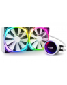 NZXT water cooling Kraken X63 White RGB 280mm Illuminated fans and pump - nr 10