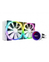 NZXT water cooling Kraken X63 White RGB 280mm Illuminated fans and pump - nr 1